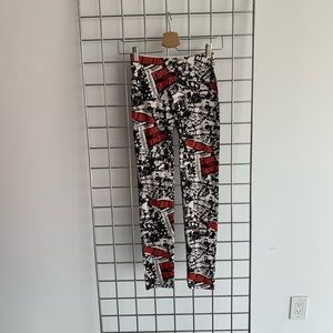 Printed leggings